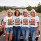 Squad on Vacation Do Not Disturb Road Trip Shirt T-shirt lifestyle photo in White #color:white;