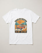 Squad on Vacation Do Not Disturb Road Trip Shirt T-shirt in White #color:white;