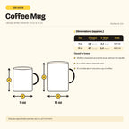 Mug size chart